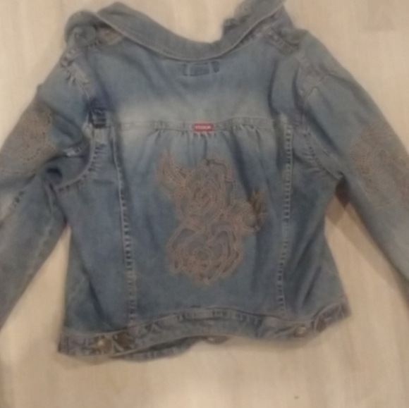 Vintage short cropped jean jacket  toxkjeans - Picture 4 of 6